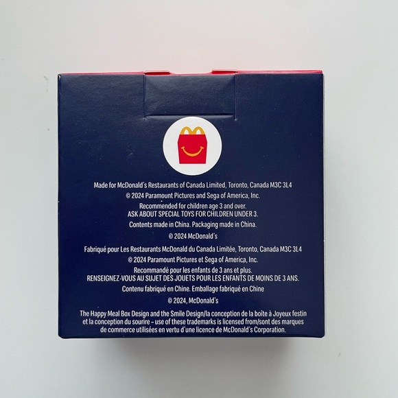 New 2024 McDonald's Sonic 3 The Hedgehog Movie HAPPY MEAL TOYS Sonic+ roller - Picture 3 of 5
